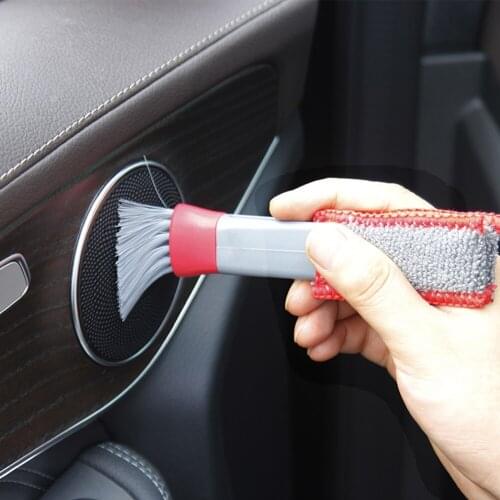Microfiber Car A/C Vent Cleaning Brush Home Window Blind Cleaner Keyboard Duster Blinds Keyboard Cleaning Brush