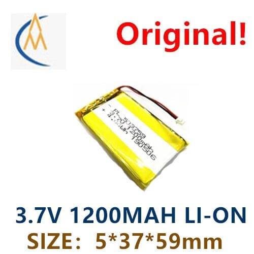 503759 503860 3.7v1200mah553759 polymer battery navigator with protective panel sound solar built-in charging toy