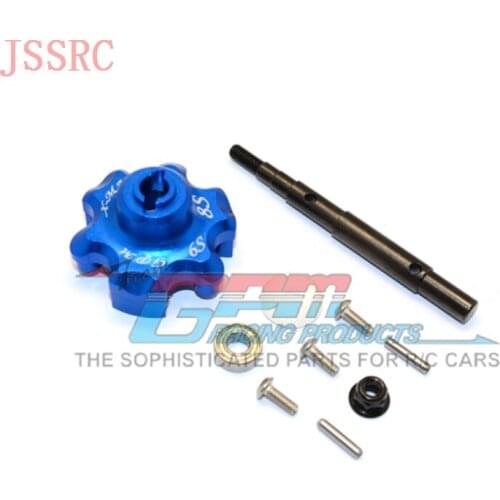 General aluminum alloy #45 steel straight shaft main tooth seat-sleeve FOR TRAXXAS X-MAXX 1/5 6S/8S