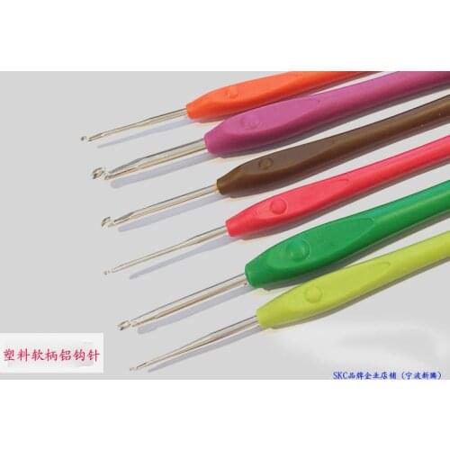 SKC Crochet Hooks Needles Stitches Knitting Craft Case Crochet agulha set Weaving Sewing Tools1.5mm 2.0mm 2.5mm 3.0mm 3.5mm