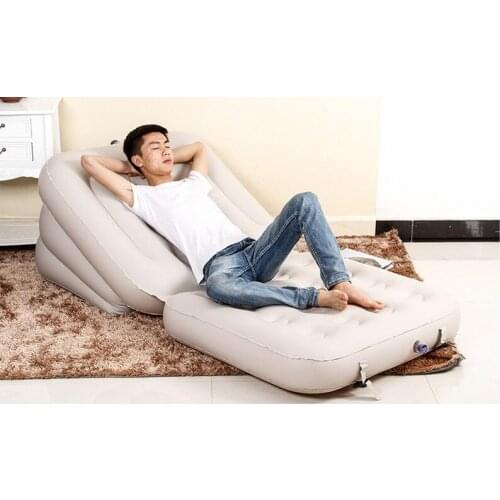 185CMX 96CM X 59CM Flocking pvc five in one outdoor sofa bed apartment folding FUNCTIONAL home sofa