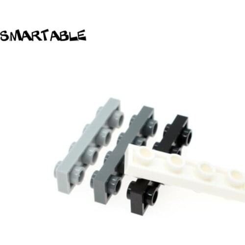 Smartable Plate 1x4 with Studs On Bost Sides Building Blocks MOC Parts Toy For Kids Compatible Major Brands 50pcs/Lot