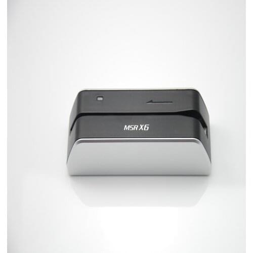 MSR X6 USB Hot Sale Card Reader Writer Bluetooth-compatible with msr206 msr605 msrx6 msr605X