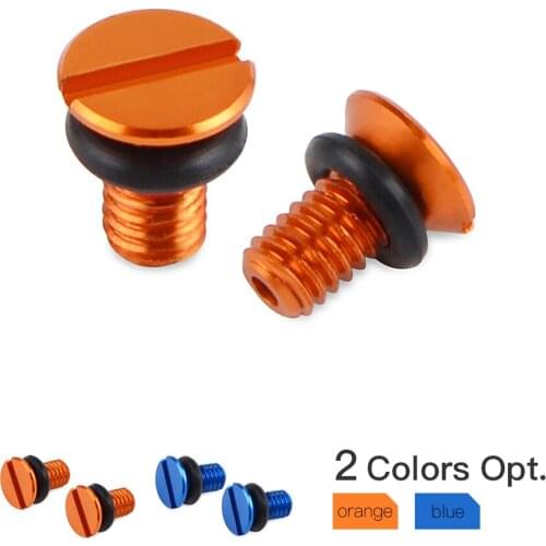 Motorcycle M4*0.7 Front Fork Air Valve Cap Screw For KTM 85 125 150 200 250 300 350 450 500 SX SX-F EXC EXC-F XC XC-F XC-W XCF-W