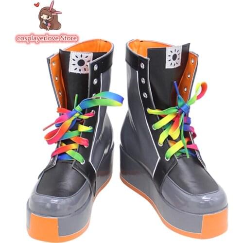 Virtual vtuber YouTuber Honma Himawari/Nijisanji Gamers Cosplay Costumes Shoes Boots Custom Made For You