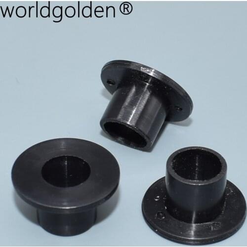 Worldgolden 100pcs auto fasteners Nylon Black for Japanese Car