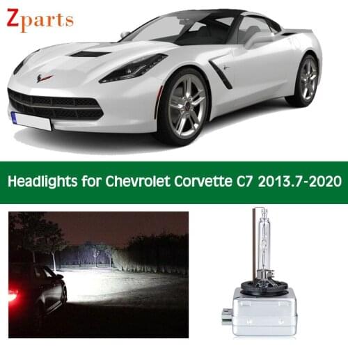 Car Bulb For Chevrolet Corvette C7 2013 2014 2015 2016 2017 - 2020 Kit Hid Xenon Lamp Headlight Lights Bulbs Low High Beam 6000K
