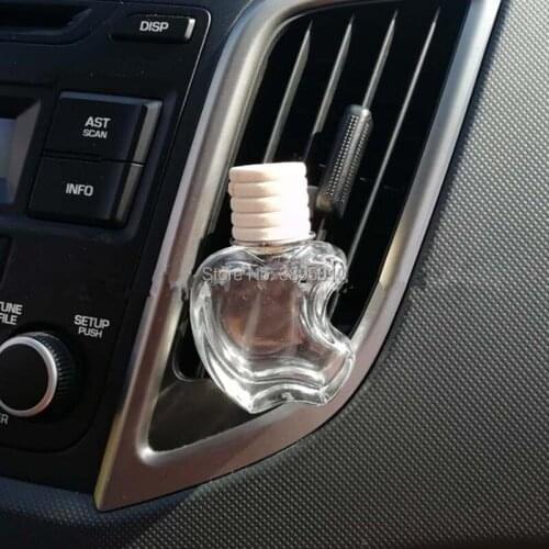 Car Outlet Empty Perfume Bottle Transparent Car Vents Deodorant Air Conditioning Perfume Bottle F610