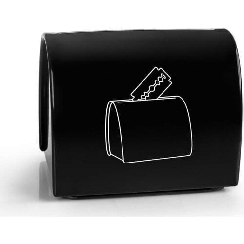 Blade Disposal Case For Used Safety Razor Blades,Barber Blade Disposal Storage Fits All Types Of Double Edge Shaving Blades