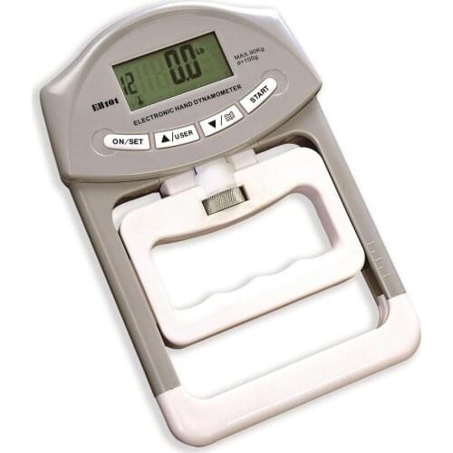 Digital Hand Dynamometer Grip Accurate Reading Strength Measurement Meter Auto Capturing Hand Grip Power 200 pounds / 90 KG