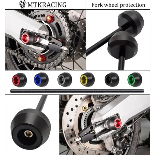 MTKRACING FOR HONDA X-ADV X ADV XADV 750 1000 2017-2019 front and rear axle sliders fork wheel protection accident kit cushion