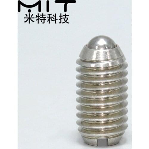 Stainless Steel Ball Plungers with Ball and Slot M3 M4 M5 M6 M8 M10 M12 M14 M16 M18 M20 M25 M30 M40