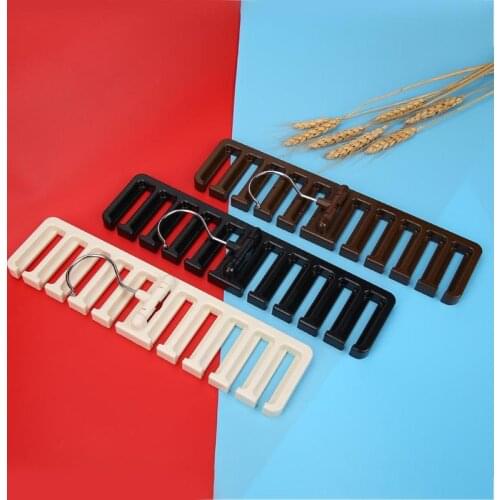 New Plastic Tie Belt Scarf Organizer Closet Wardrobe Space Saver Hanger For Men Women Clothing with Metal Hook Belt Storage