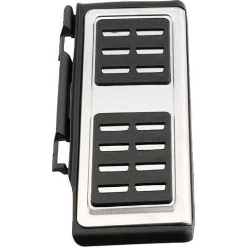 Carmilla Car Rest Foot Pedals Restfoot Pedal Cover for Volkswagen VW Golf 7 VII GTi MK7 Passat VIII for Seat Leon for Audi A3 8V