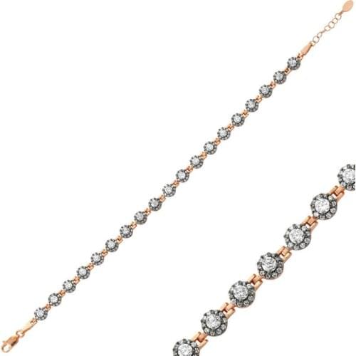 Silverlina Silver Gemstone Water Ways Women 'S Bracelet