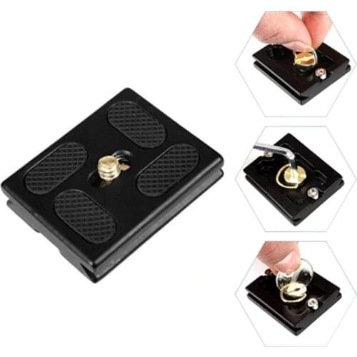 AFAITH Professional Camera Quick Release Plate QR Mounting Adapter Bracket Plate for Q666 Q666C Q555 Q999 Q999S Q888 Q668 Tripod