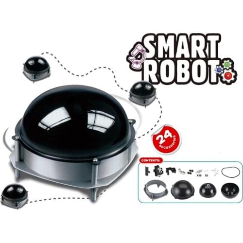 Stem youthDIYtechnology to make and assemble science and education creative power obstacle avoidance intelligent robot brain toy