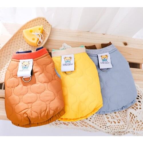 Winter Pet Clothing for Dogs Clothes for Dogs Coat Jacket Puppy Pet Costume Vest Apparel Chihuahua French Bulldog Jacket