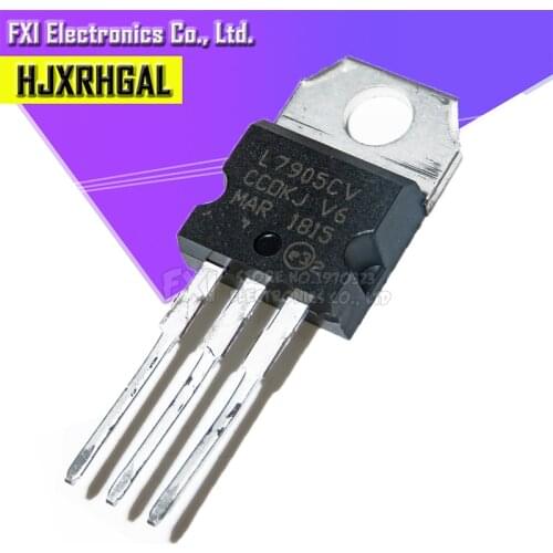 10PCS L7905CV L7905 TO-220 TO220 7905 LM7905 MC7905 New original