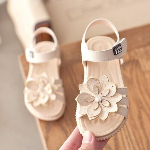 2020 summer girls sandals princess dance shoes children beach shoes girls open toe flat sandals 21 -36