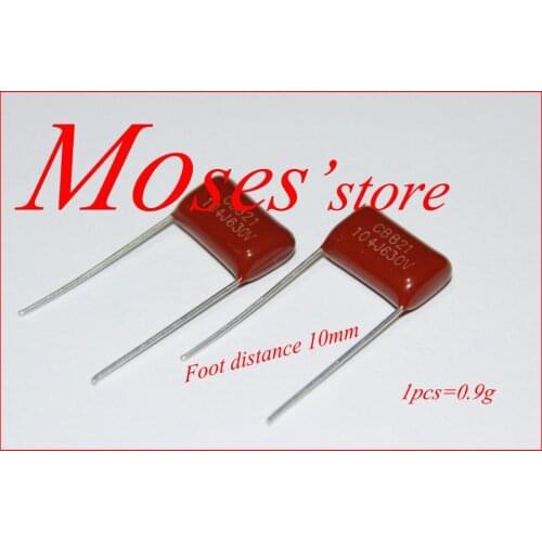 630v 683J 683 0.068uf 100% New original CBB21 CBB22 Polypropylene Film Capacitors capacitance 68nf 68000pf pitch 10MM
