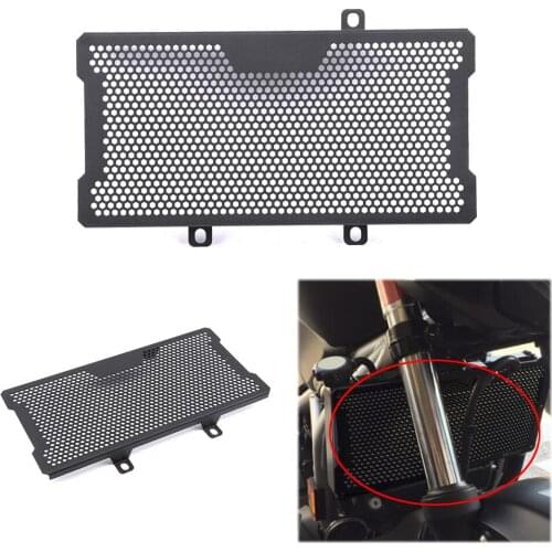 For Kawasaki Er6n Motorcycle Er6f To Refit Aluminum Alloy Water Tank Net and Radiator Shield of Water Tank 2012-2016