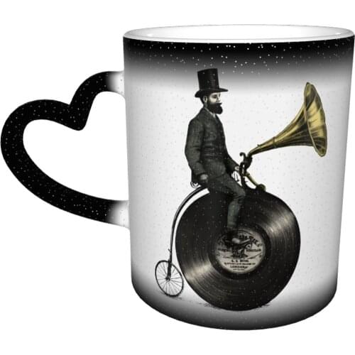 Music Mug Cool Ceramic Mug Tea That Changes Color Cheap Cups