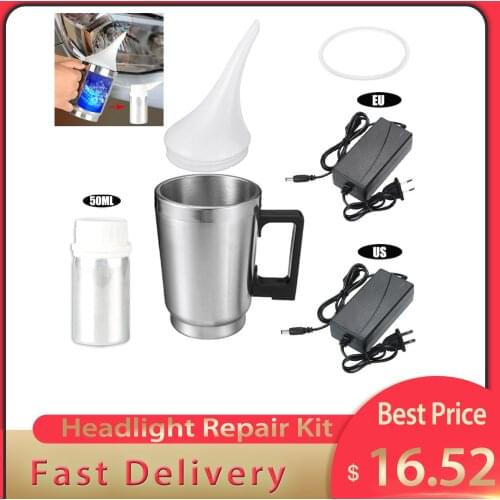 Automotive Headlight Restoration Repair Tool Kit Automotive Headlights Refurbished Polishing Restorer High Quality Restore Cup
