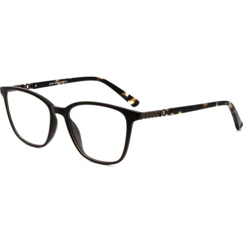 Eyewear Square Rectangular Glasses Frames Women Lightweight Acetate Casual New Hot Sell Mid Face Size MSG7108