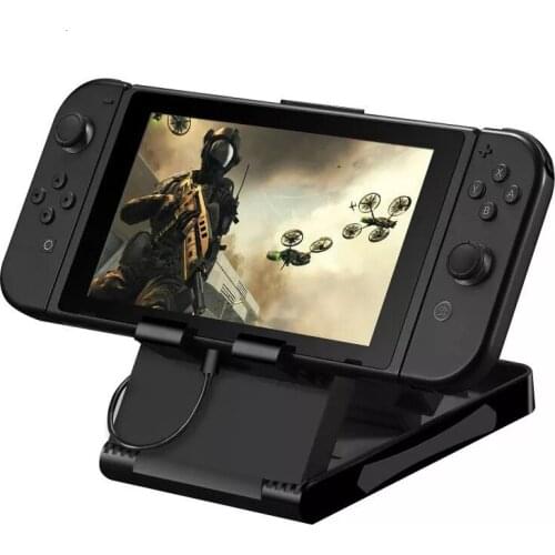 NEW Compact Playstand Desktop Stand For Nintendo Switch NS Game Console Holder Adjustable Angle Foldable Base Bracket for iPhone