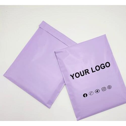 Poly Mailers,Purple,10 Pack Self-Seal Shipping Bags,Poly Mailer Unpadded Envelope,Packaging for Small Business,Shipping Supplies