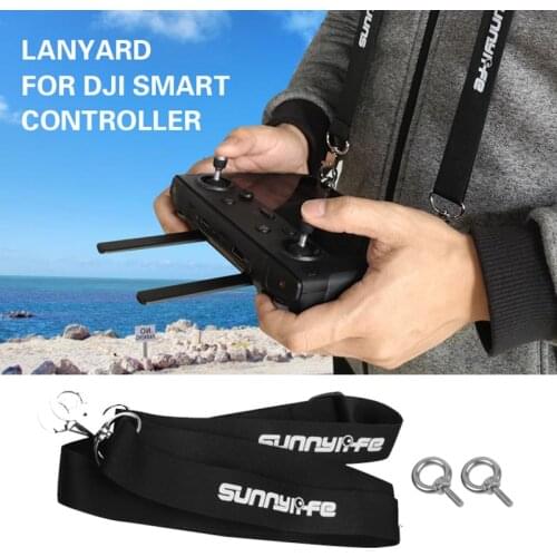 Dual-hook Bracket Buckle Strap For DJI Smart Controller MAVIC 2 PRO Drone Accessories Lanyard Safety Sling Rope Mount Holder