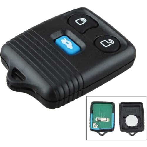 433Hz 3 Buttons Replacement Remote Control Car Key Fob Transmitter Clicker Alarm for Ford