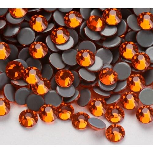 AAAA High Quality Glass Clear Hotfix Rhinestone Flat Back Strass Sewing & Fabric Garment Stones DIY Rhinestones for Garment NEW