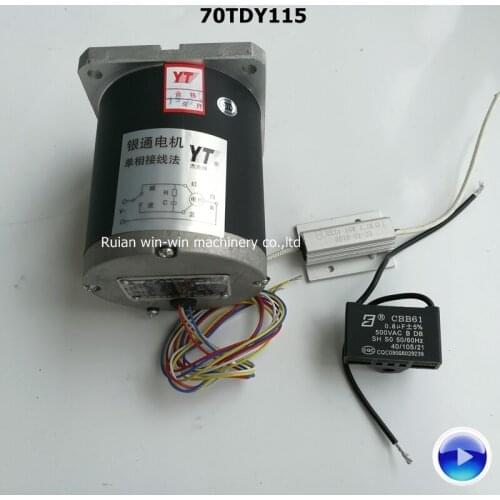 YT 70TDY115 220V 115Rmin Permanent magnet low speed synchronous step motor