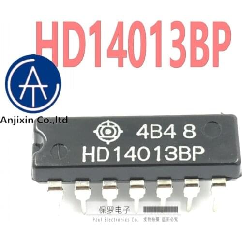 10pcs 100% orginal new real stock Logic chip HD14013BP HD14013 DIP-14
