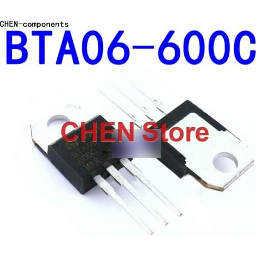 10pcs BTA06-600C TO-220 Domestic brand new quality assurance