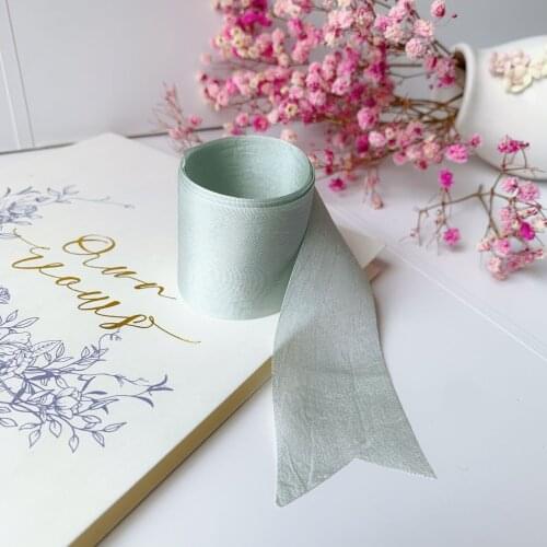 4mm-36mm new color 100% pure silk embroidery ribbon wedding ribbon thin taffeta high quality silk ribbon Handcraft