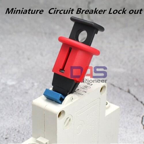 10pcs/lot POS MCB lockout push button lock dogs, MCB lock ,toggle lock safety circuit breaker lock, pinout push pin