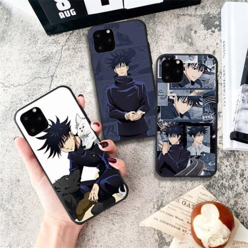 Jujutsu Kaisen Megumi Fushiguro Phone Case for iPhone 11 12 Pro mini pro XS MAX 8 7 6 6S Plus X 5S SE 2020 XR phone case
