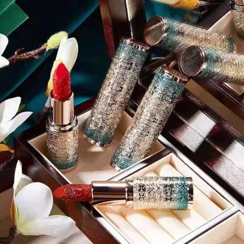 Carving Aesthetics Lipstick Cosmetics Velvet Matte Moisturizing Smooth Lip Tint Long-lasting Lip Stick Lips Makeup TSLM1