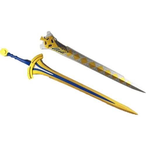 Fate/Prototype Arthur Pendragon Archetype Saber Excalibur Proto Cosplay Replica Sword Prop for Halloween Stage Performance Props