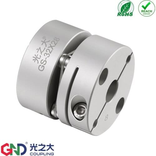 GS shaft coupling aluminum alloy clutch 3 6mm single diaphragm clamp series coupler