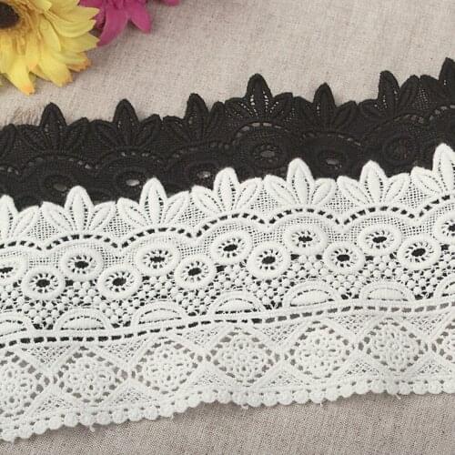 9cm thick quality cotton national wind soluble lace embroidery ruban dentelle