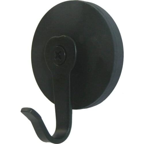 Haute Decor Attract Magnetic Hanger 4 lb Capacity 1-Pack (Black)