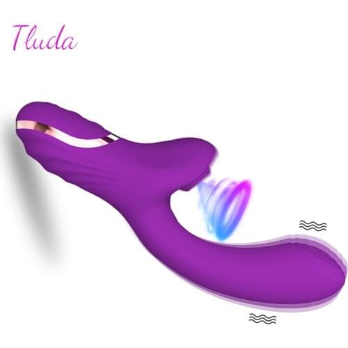 Powerful Dildo Vibrator For Women Clit Sucker Oral Clitoris Vacuum Stimulator Female Masturbation Sex Toys Goods for Adults 18