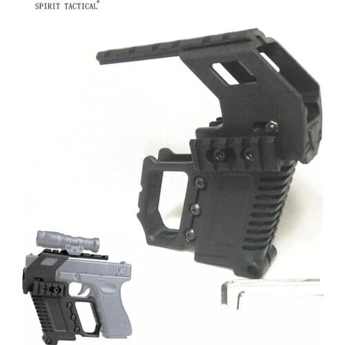 Glock Series Rail Base Loading Device Pistol Carbine Kit Quick Reload for Glock G17 G18 G19 Series Mount Hunting