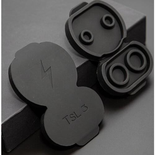 2021 New Silicone Charging Port Waterproof Dustproof Protective Cover for Tesla Model 3