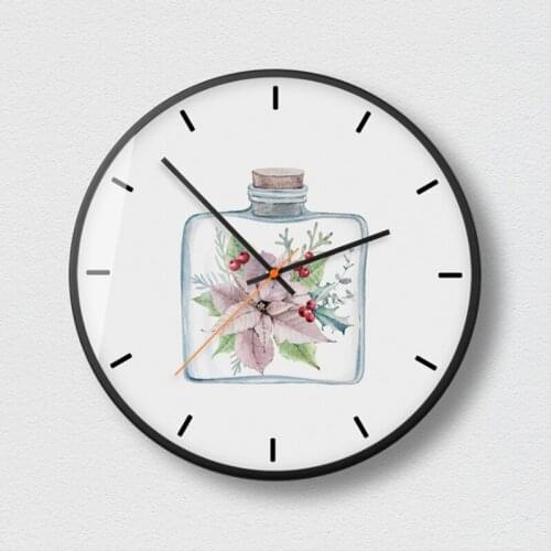 New Wall Clock Large Size Luxury Silent Movement Clocks Metal Rounds Precise Sweep Wall Clocks Modern Design For Home Decoration