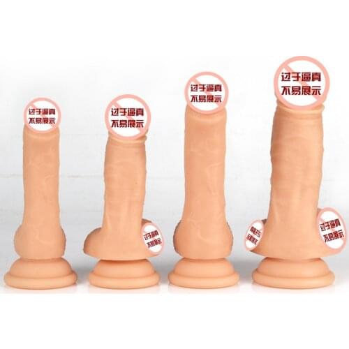 Suprer Huge Dildo Realistic Women Masturbation Anal Butt Plugs Female Big Dick Soft Artificial Penis Adult Sex Toys For Men